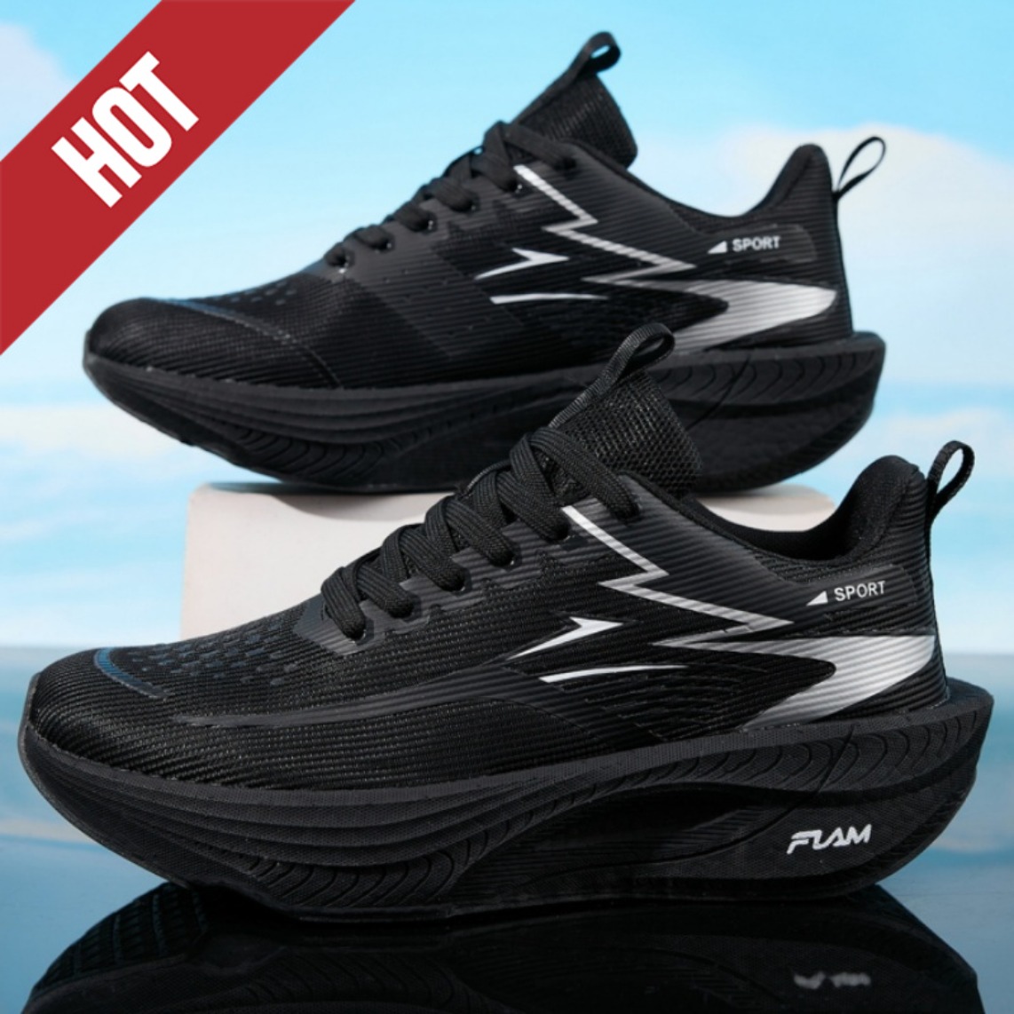 Carbon Plate Marathon Racing Shoes - 男女兼用カーボンプレートマラソンランニングシューズ 通気性 軽量 滑り止め レーシング トレーニング