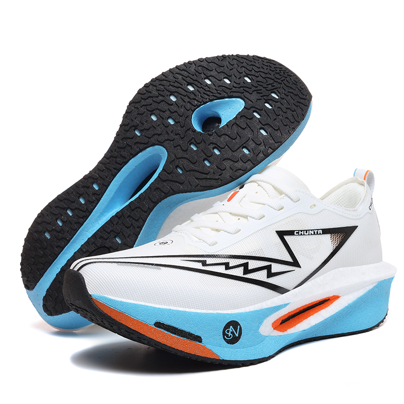 メンズランニングシューズ マラソン カーボンボード スペシャ - Breathable Mesh Athletic Shoes のレビューと価格