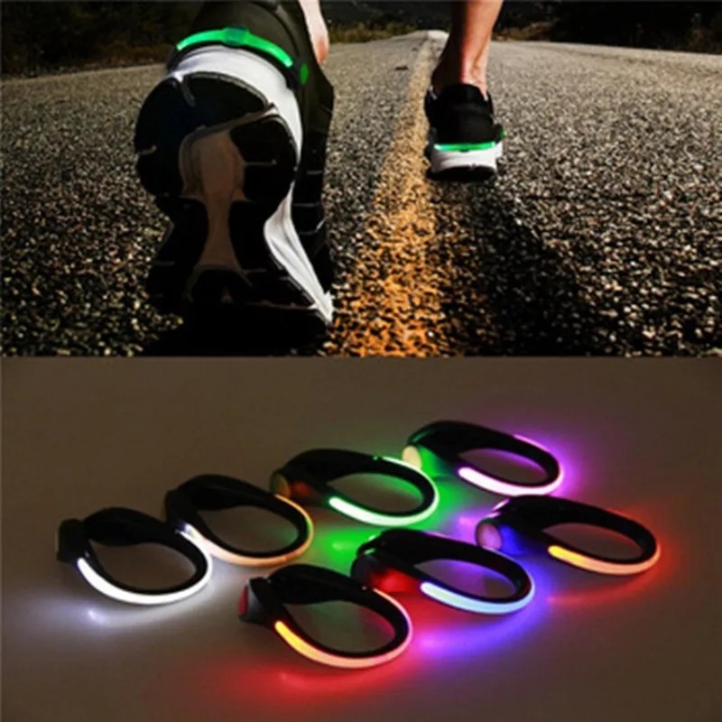 2024 発光シューズクリップライト屋外夜間ランニングとサイ - Reflective Night Running Shoes のレビューと価格