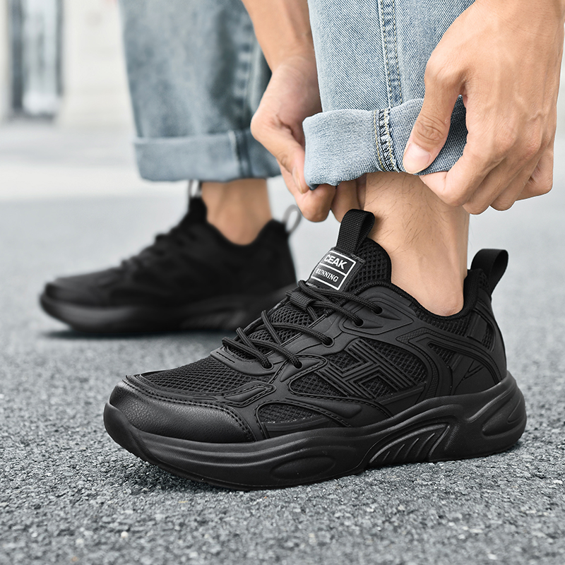 ファッションメンズシューズ軽量で通気性のあるファッションラン - Breathable Mesh Athletic Shoes のレビューと価格