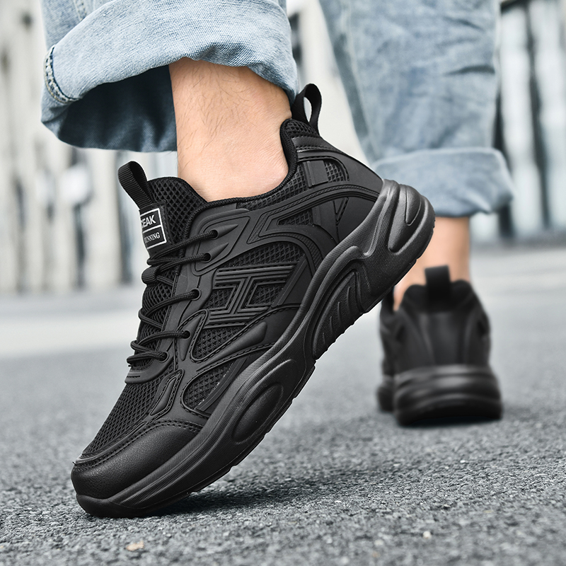 ファッションメンズシューズ軽量で通気性のあるファッションラン - Breathable Mesh Athletic Shoes のレビューと価格
