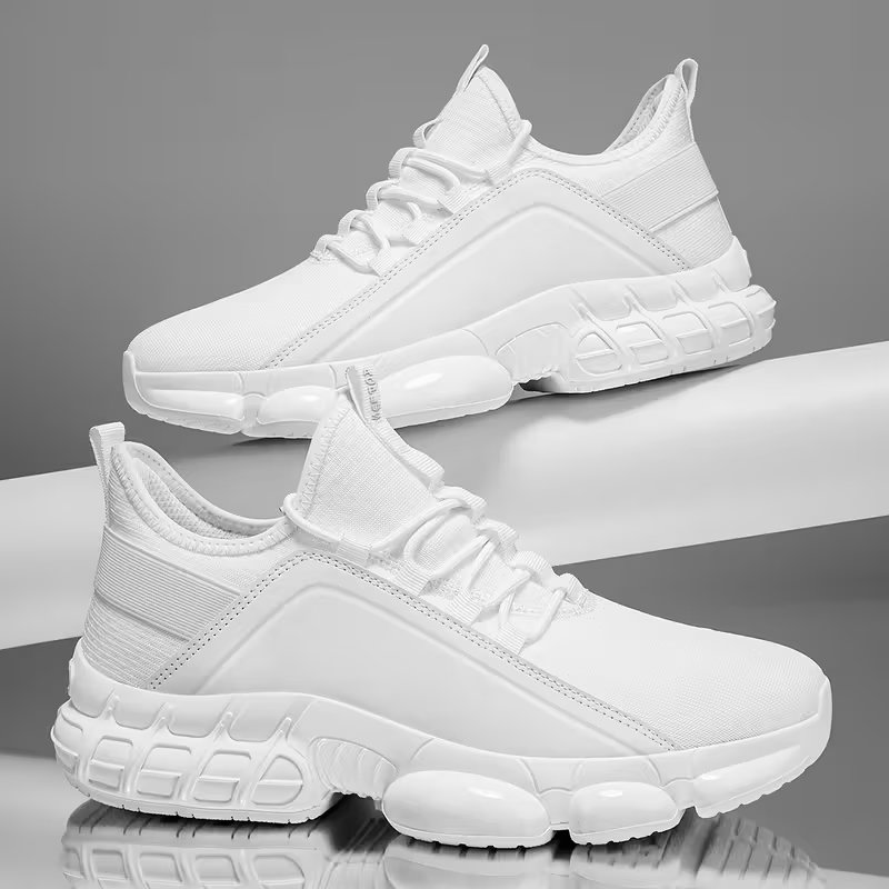 スニーカー、メンズファッションロードランニングメッシュシュー - Lightweight Road Running Shoes のレビューと価格