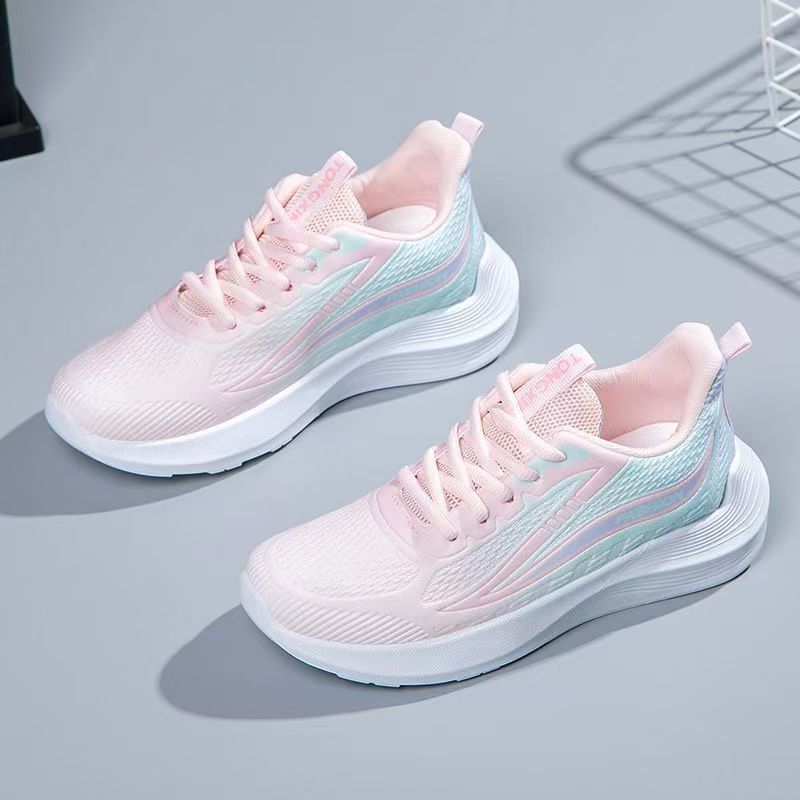 ファッション女性スニーカーカジュアルウォーキングシューズ軽量 - Shock Absorbing Gym Trainers のレビューと価格
