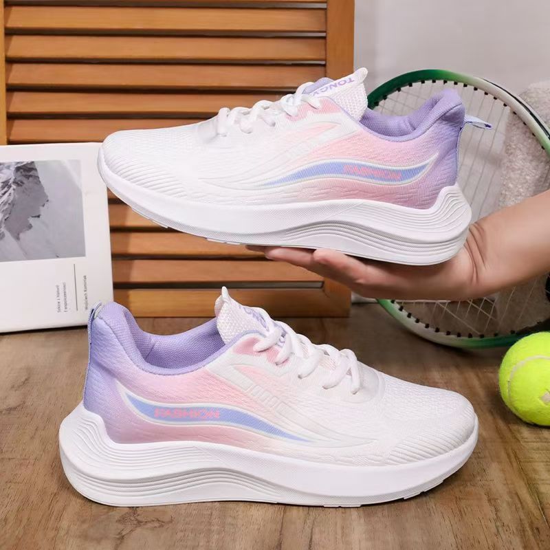 ファッション女性スニーカーカジュアルウォーキングシューズ軽量 - Shock Absorbing Gym Trainers のレビューと価格
