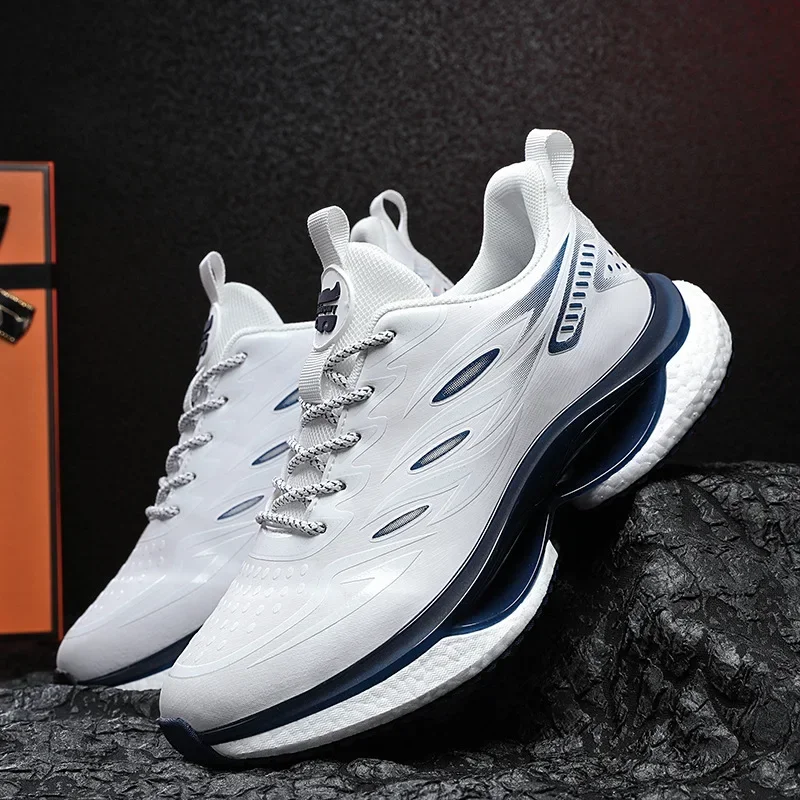 メンズ通気性ランニングシューズ,カーボンプレートクッション, - Waterproof Goretex Running Shoes のレビューと価格