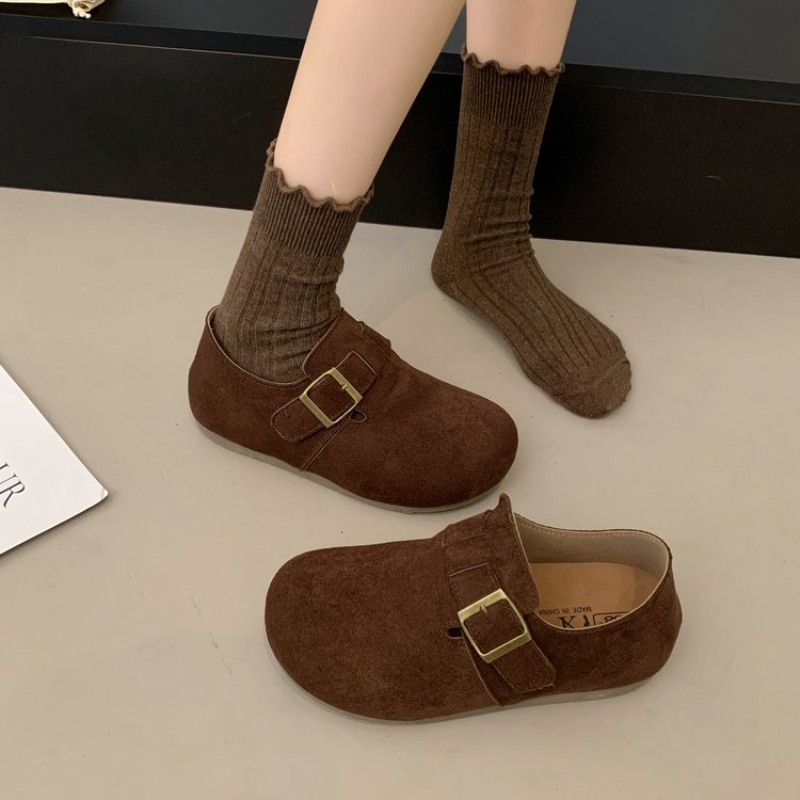 レディース スエード クローズドバック ビルケンシューズ ス - Women'S Shoes のレビューと価格