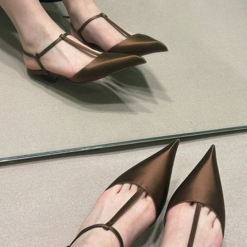 レディースブランドシューズ、セクシーなポインテッドトゥ、快適 - Sandals のレビューと価格