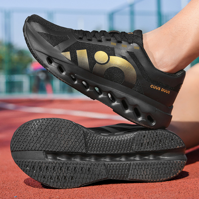 メンズランニングシューズ トレーナー レーススニーカー 通気 - Lightweight Road Running Shoes のレビューと価格